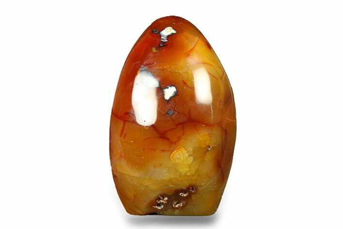 Free-Standing, Polished Carnelian Agate - Madagascar #283449